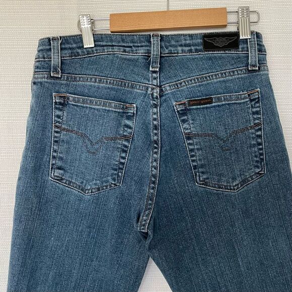Y2K Harley Davidson Jeans Sz 2 - Picture 5 of 11